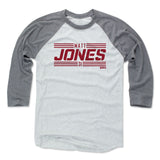 Mens Baseball T-Shirt Heather Gray / Ash