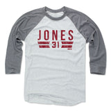 Mens Baseball T-Shirt Heather Gray / Ash