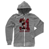 Mens Zip Hoodie Heather Gray