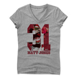 Womens Women's V-Neck Athletic Gray